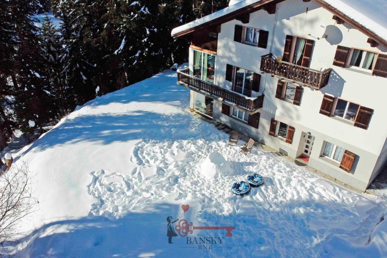 Chalet 5 Stars In San Bernardino, Ski Slopes And Hiking, Fireplace, 4 Snowtubes Free, Wi-Fi Free, For 8 Persons, Wonderful In All Seasons -By Easylife Swiss المظهر الخارجي الصورة